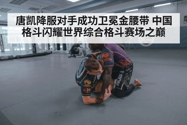 唐凯降服对手成功卫冕金腰带 中国格斗闪耀世界综合格斗赛场之巅